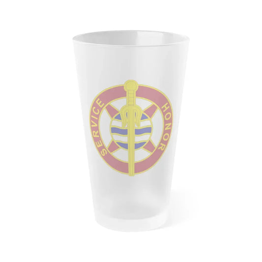 354 Transportation Battalion (U.S. Army) Frosted Pint Glass 16oz Default Title - Go Mug Yourself