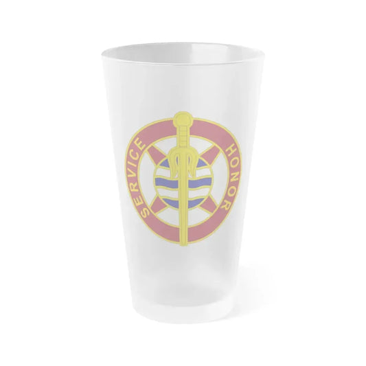 354 Transportation Battalion (U.S. Army) Frosted Pint Glass 16oz Default Title - Go Mug Yourself