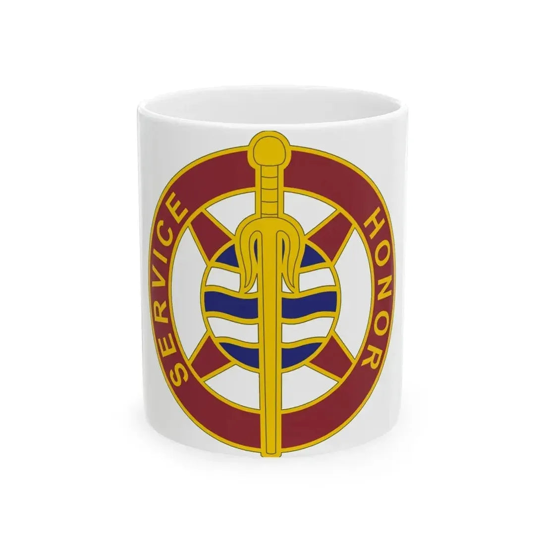 354 Transportation Battalion (U.S. Army) White Coffee Mug 11oz - Go Mug Yourself