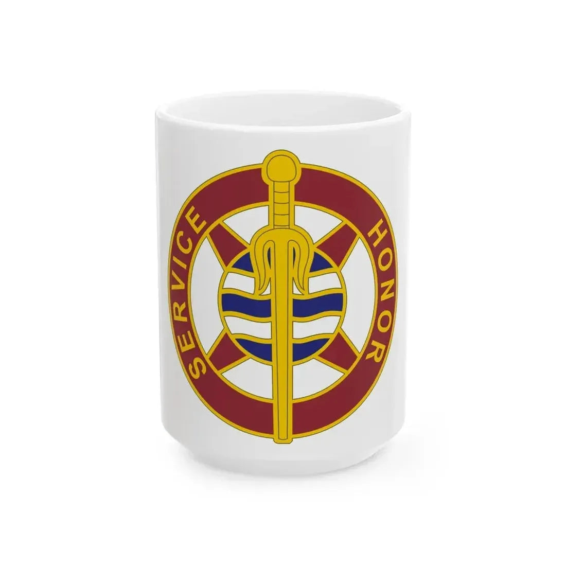 354 Transportation Battalion (U.S. Army) White Coffee Mug 15oz - Go Mug Yourself