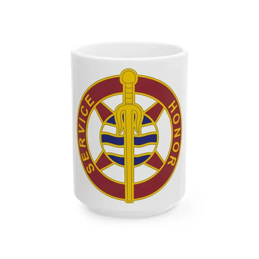 354 Transportation Battalion (U.S. Army) White Coffee Mug 15oz - Go Mug Yourself