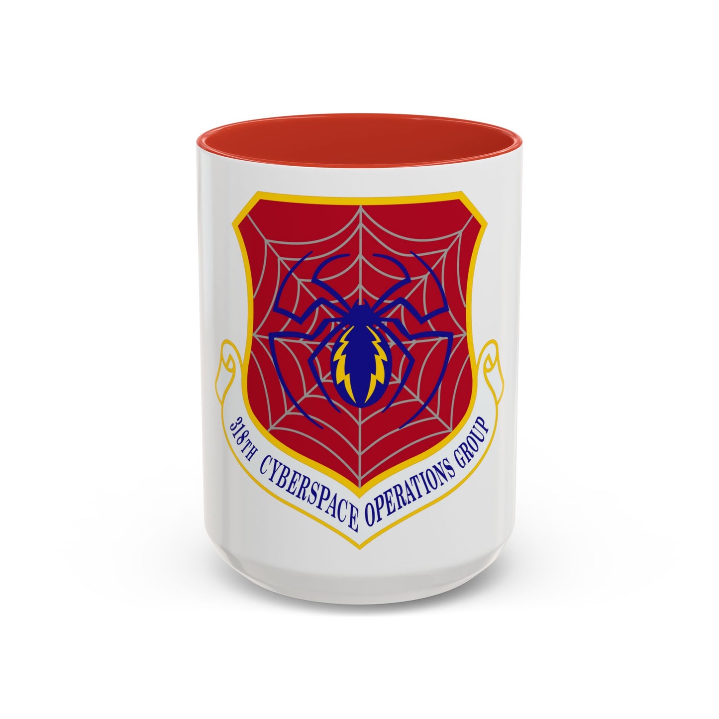 318 Cyberspace Operations Group ACC (U.S. Air Force) Accent Coffee Mug