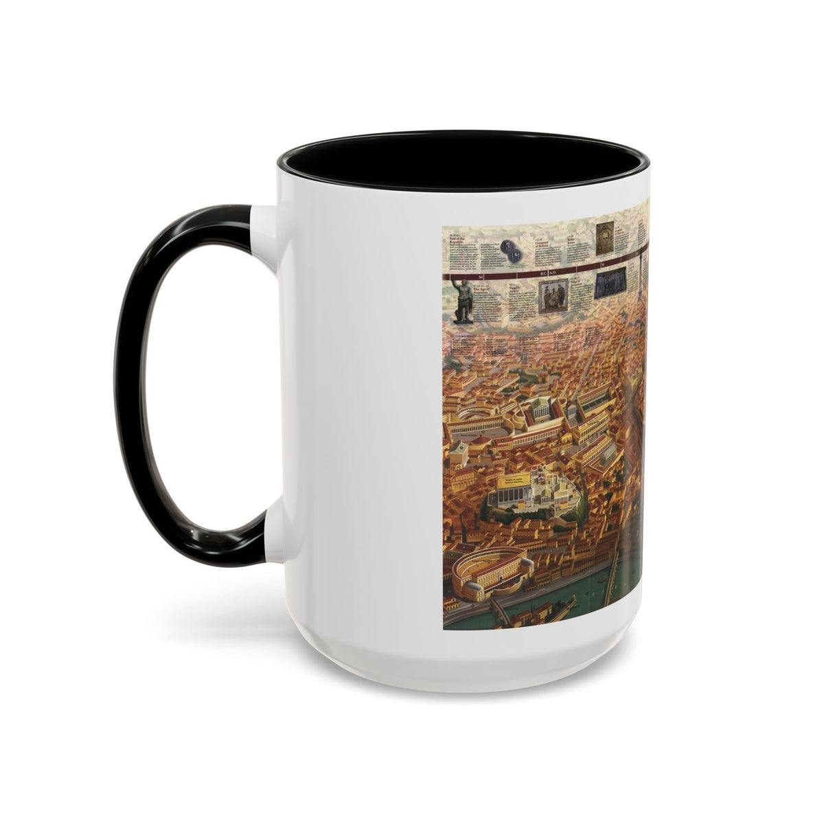 Romans, The (1997) (Map) Accent Coffee Mug