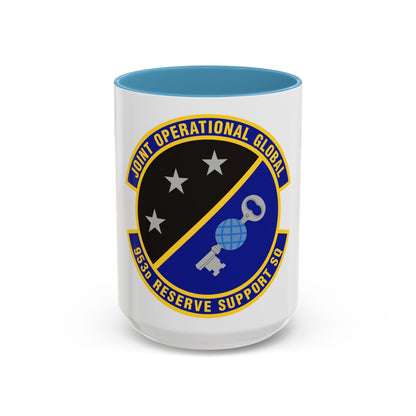 953d Reserve Support Squadron (U.S. Air Force) Accent Coffee Mug