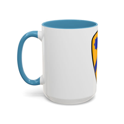 US 2nd Cavalry Division (U.S. Army) Accent Coffee Mug