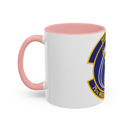 75th Mission Support Squadron (U.S. Air Force) Accent Coffee Mug