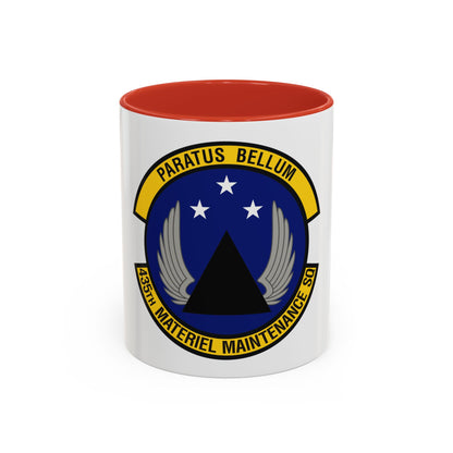 435th Materiel Maintenance Squadron (U.S. Air Force) Accent Coffee Mug