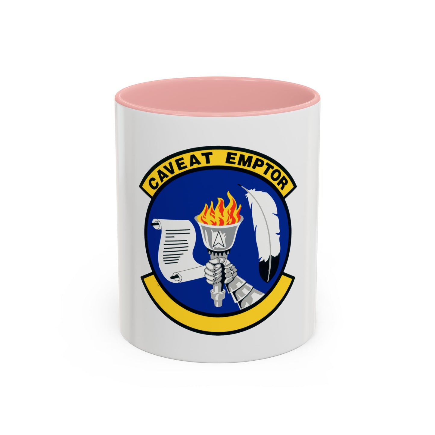 319 Contracting Squadron ACC (U.S. Air Force) Accent Coffee Mug