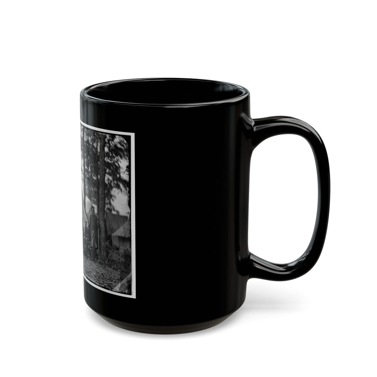 Warrenton, Va. Dr. Jonathan Letterman, Medical Director Of The Army Of The Potomac And Staff (U.S. Civil War) Black Coffee Mug