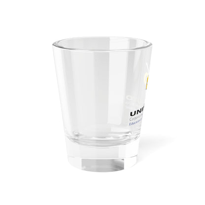 Logotipo de la Corporación Universitaria Minuto de Dios (Colombia) (Coat of Arms) Shot Glass 1.5oz