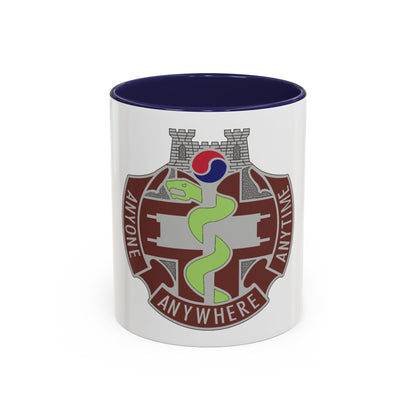 421 Medical Battalion (U.S. Army) Accent Coffee Mug