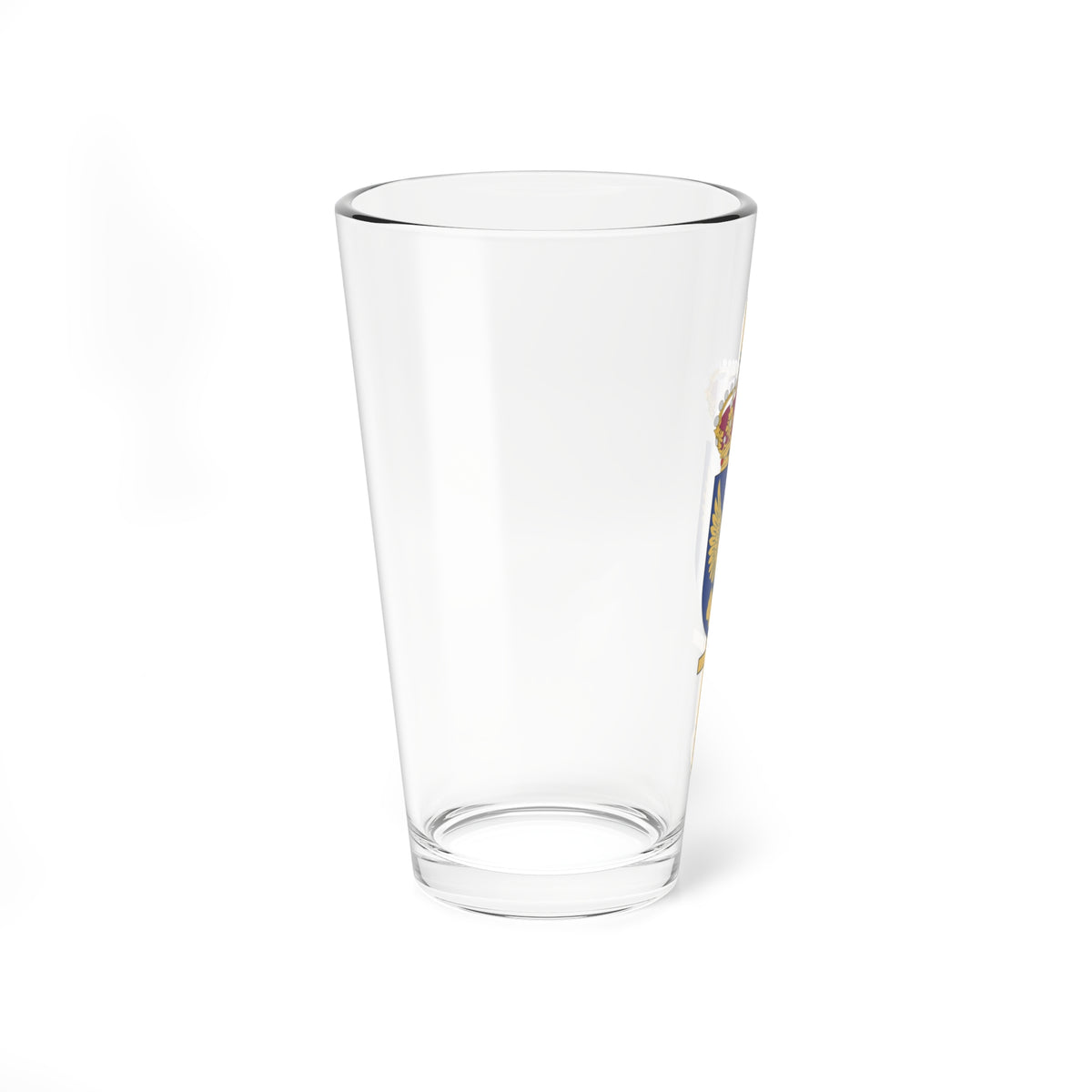 Försvarsmaktens överlevnadsskola vapen (Sweden) (Coat of Arms) Pint Glass 16oz