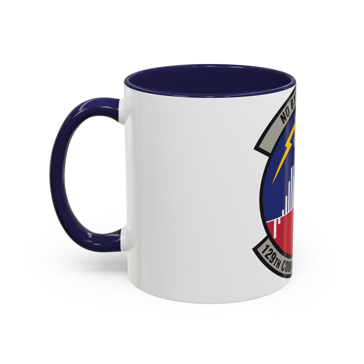 129th Communications Flight (U.S. Air Force) Accent Coffee Mug