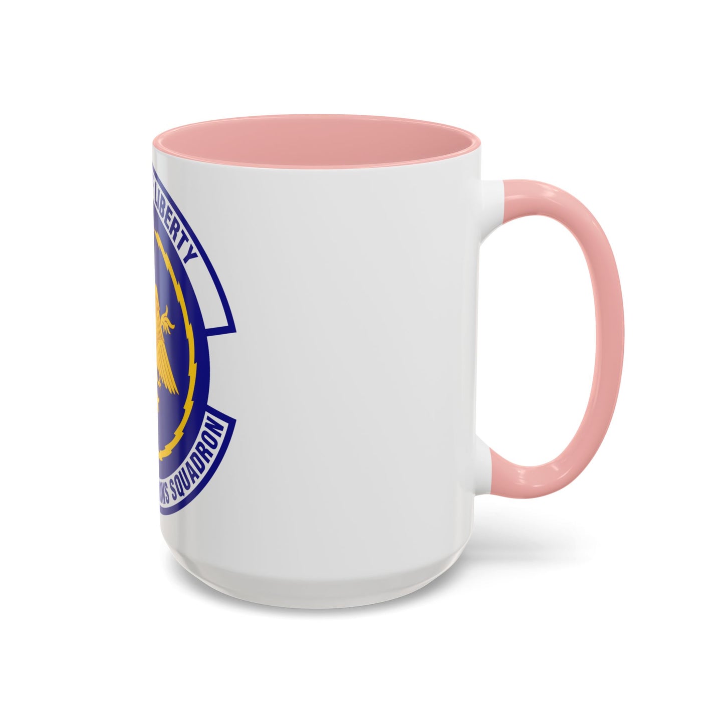 673d Communications Squadron (U.S. Air Force) Accent Coffee Mug