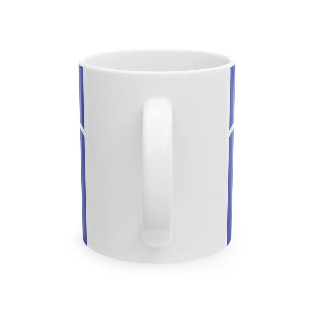 Flag of Tyne & Wear UK - White Coffee Mug-Go Mug Yourself