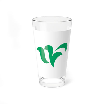 Flag of Wakasa Fukui (Japan) Pint Glass 16oz