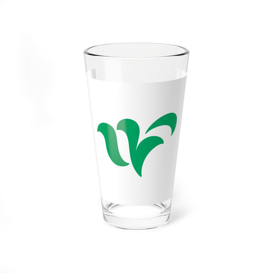 Flag of Wakasa Fukui (Japan) Pint Glass 16oz