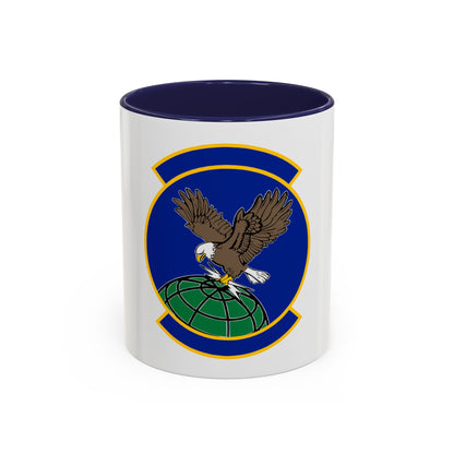 100 Aircraft Maintenance Squadron USAFE (U.S. Air Force) Accent Coffee Mug