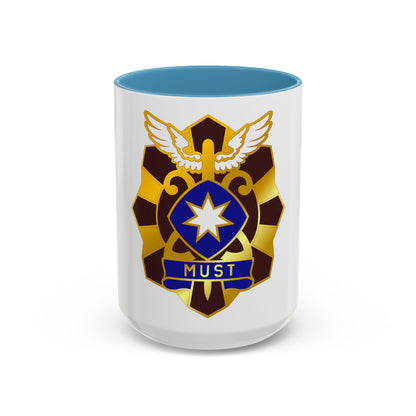 22 Surgical Hospital (U.S. Army) Accent Coffee Mug