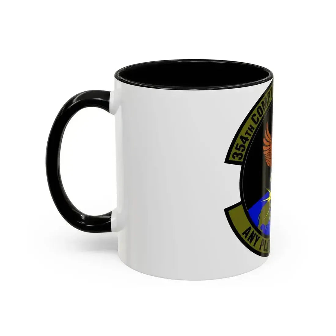 354th Comptroller Squadron (U.S. Air Force) Accent Coffee Mug - Go Mug Yourself