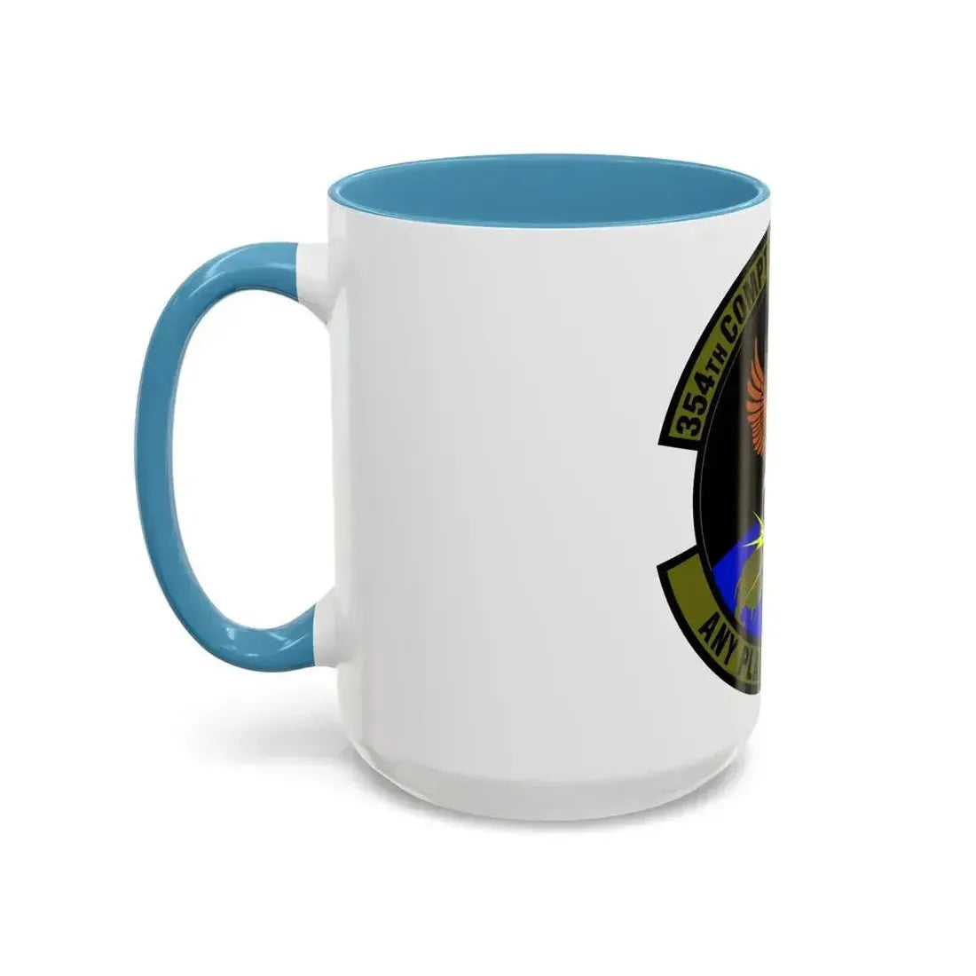 354th Comptroller Squadron (U.S. Air Force) Accent Coffee Mug - Go Mug Yourself