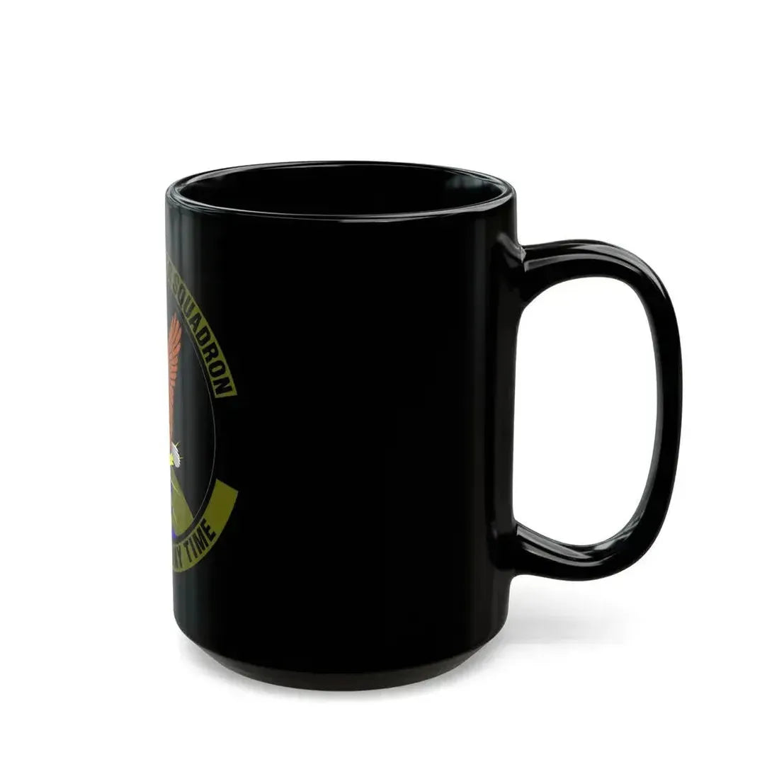 354th Comptroller Squadron (U.S. Air Force) Black Coffee Mug - Go Mug Yourself