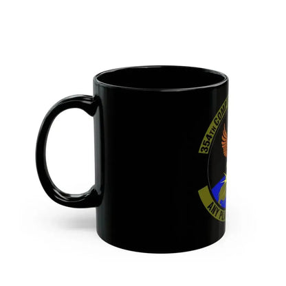 354th Comptroller Squadron (U.S. Air Force) Black Coffee Mug - Go Mug Yourself