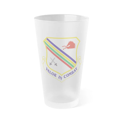 354th Fighter Wing (U.S. Air Force) Frosted Pint Glass 16oz-16oz-Frosted-Go Mug Yourself