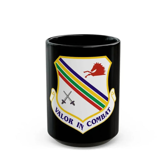 354th Fighter Wing (U.S. Air Force) Black Coffee Mug 15oz - Go Mug Yourself