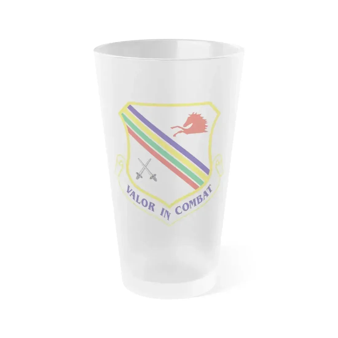 354th Fighter Wing (U.S. Air Force) Frosted Pint Glass 16oz 16oz Frosted - Go Mug Yourself