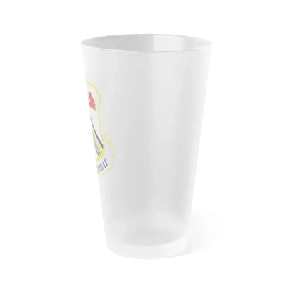 354th Fighter Wing (U.S. Air Force) Frosted Pint Glass 16oz - Go Mug Yourself