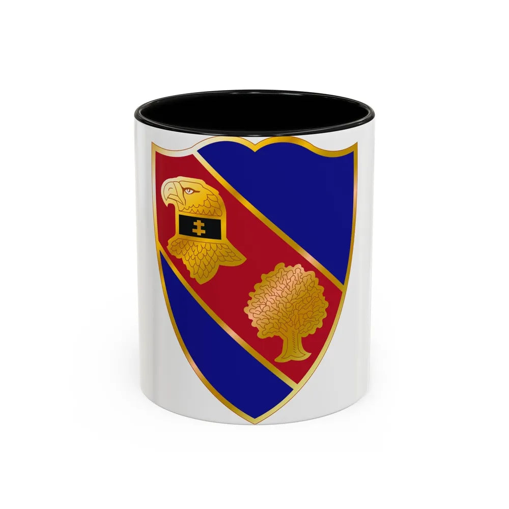 354th Infantry Regiment (U.S. Army) Accent Coffee Mug-11oz-Black-Go Mug Yourself