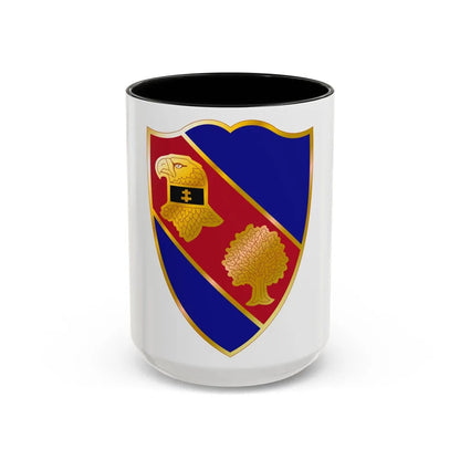 354th Infantry Regiment (U.S. Army) Accent Coffee Mug-15oz-Black-Go Mug Yourself