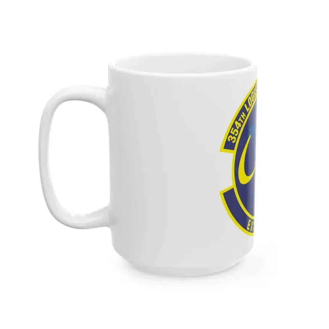 354th Logistics Support Squadron (U.S. Air Force) White Coffee Mug - Go Mug Yourself