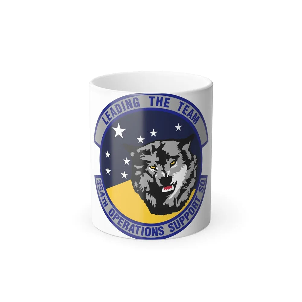 354th Operations Support Squadron (U.S. Air Force) Color Changing Coffee Mug-11oz-Go Mug Yourself