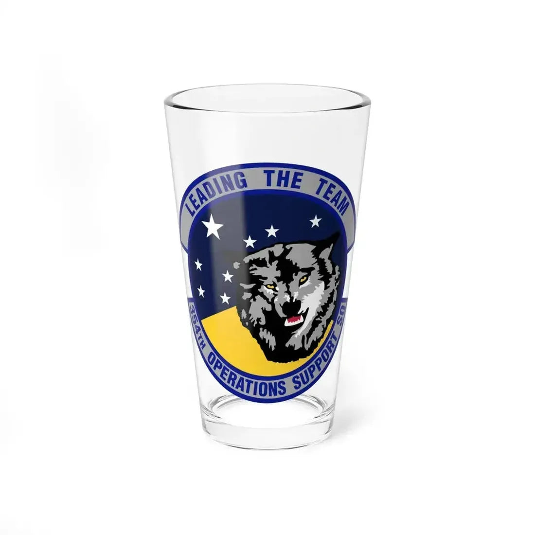 354th Operations Support Squadron (U.S. Air Force) Pint Glass 16oz 16oz - Go Mug Yourself