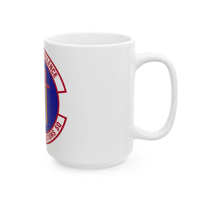 355 Communications Squadron ACC (U.S. Air Force) White Coffee Mug-Go Mug Yourself