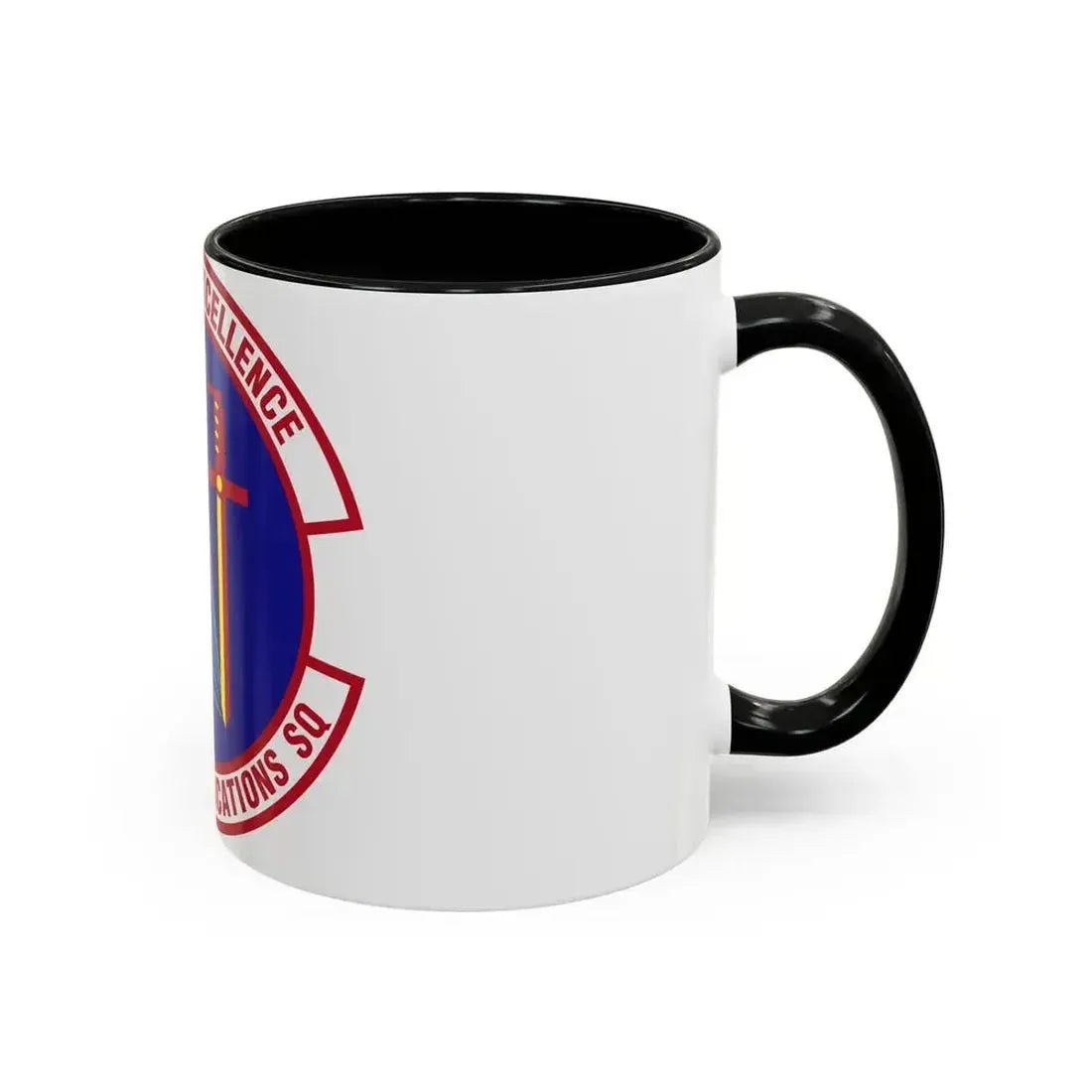355 Communications Squadron ACC (U.S. Air Force) Accent Coffee Mug - Go Mug Yourself