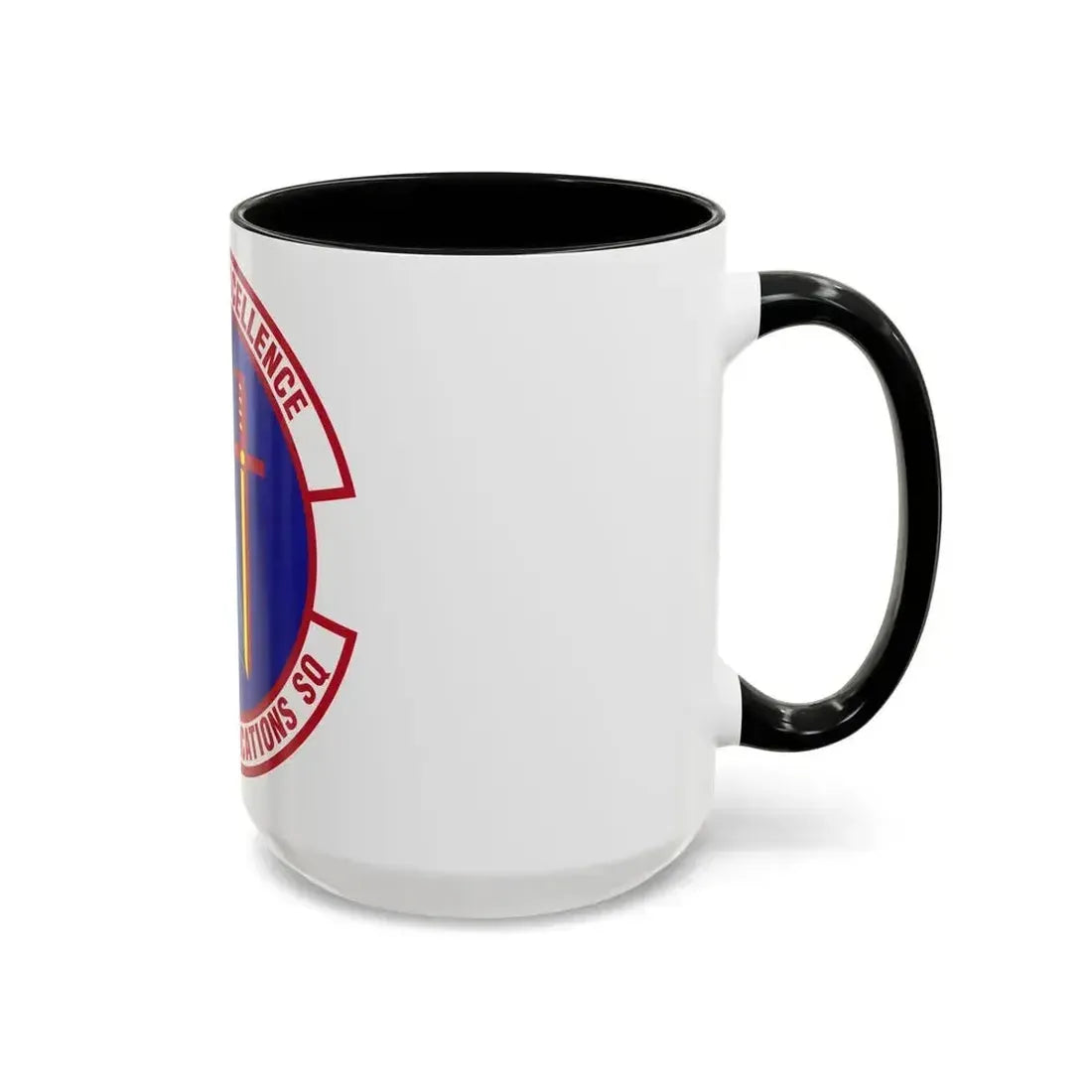 355 Communications Squadron ACC (U.S. Air Force) Accent Coffee Mug - Go Mug Yourself