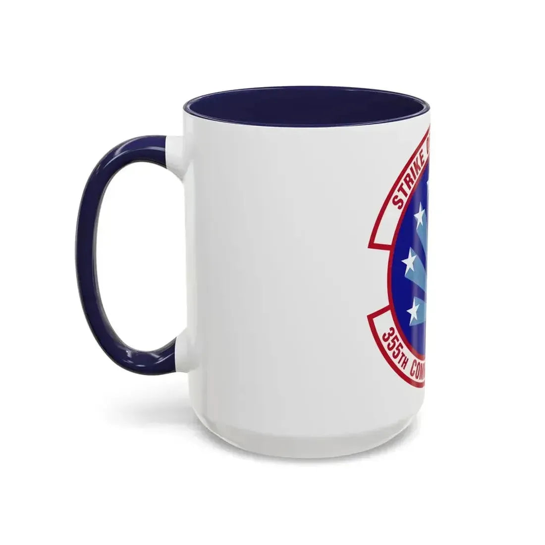 355 Communications Squadron ACC (U.S. Air Force) Accent Coffee Mug - Go Mug Yourself