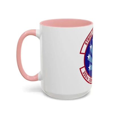 355 Communications Squadron ACC (U.S. Air Force) Accent Coffee Mug - Go Mug Yourself