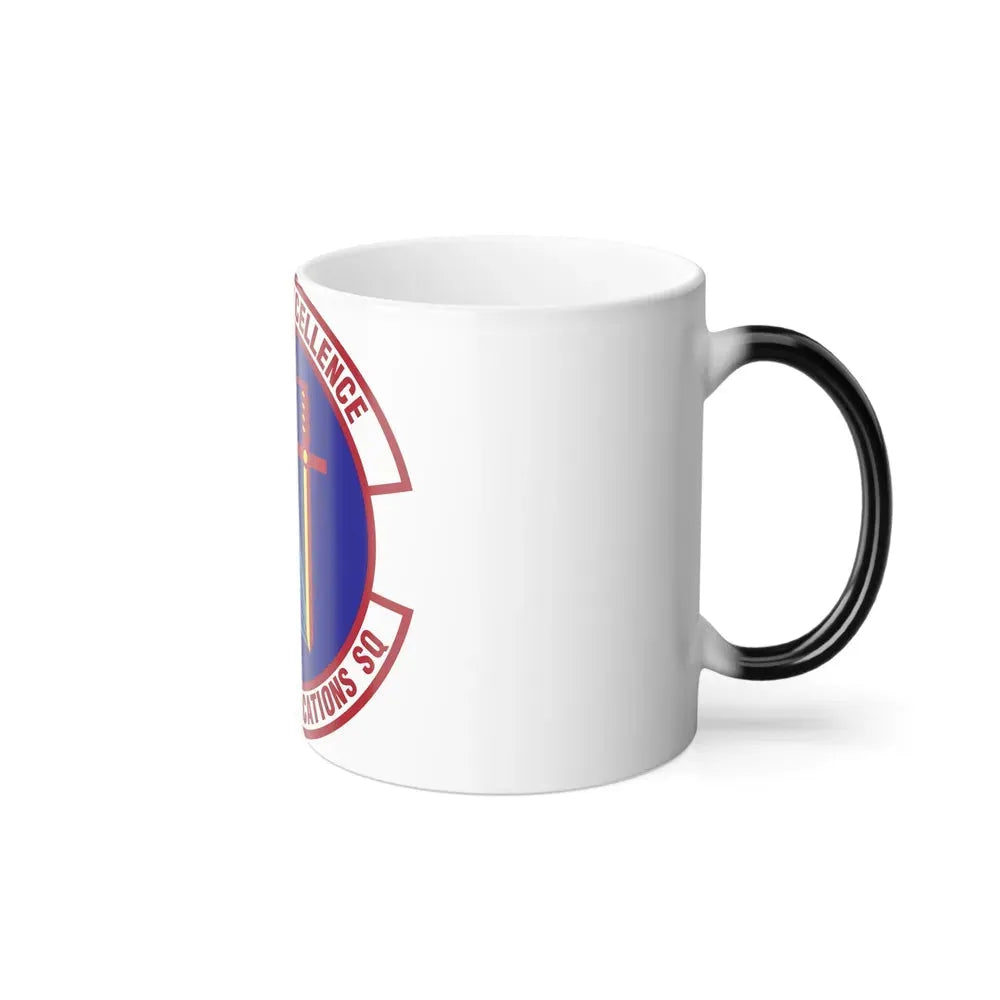 355 Communications Squadron ACC (U.S. Air Force) Color Changing Coffee Mug - Go Mug Yourself