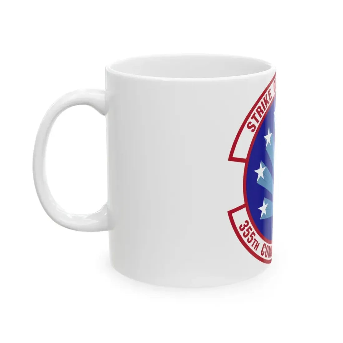 355 Communications Squadron ACC (U.S. Air Force) White Coffee Mug - Go Mug Yourself