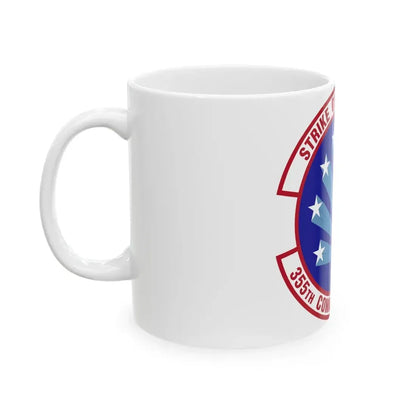 355 Communications Squadron ACC (U.S. Air Force) White Coffee Mug - Go Mug Yourself