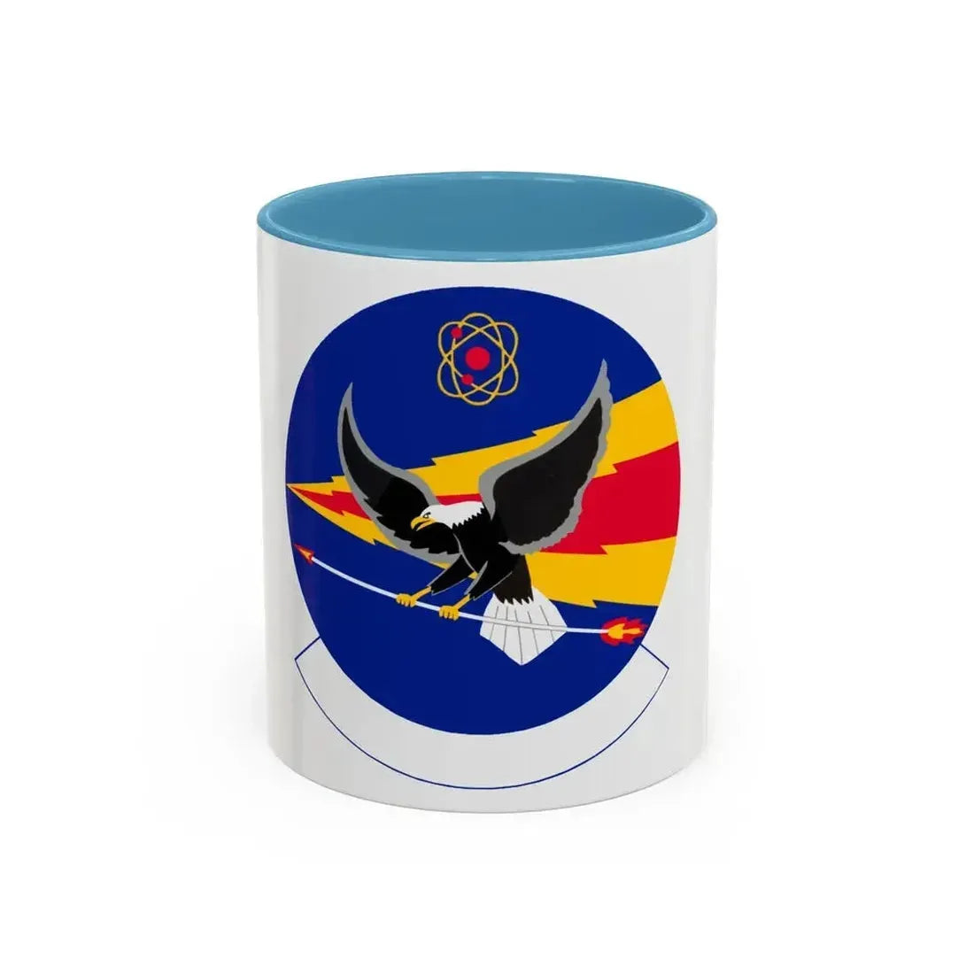 355 Component Maintenance Squadron ACC (U.S. Air Force) Accent Coffee Mug 11oz Light Blue - Go Mug Yourself