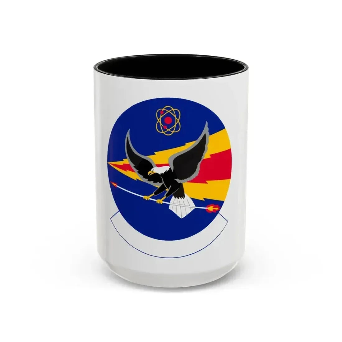 355 Component Maintenance Squadron ACC (U.S. Air Force) Accent Coffee Mug 15oz Black - Go Mug Yourself