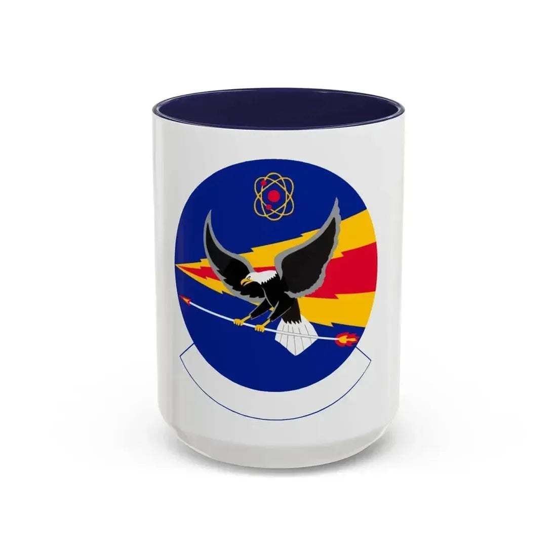 355 Component Maintenance Squadron ACC (U.S. Air Force) Accent Coffee Mug 15oz Navy - Go Mug Yourself
