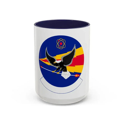 355 Component Maintenance Squadron ACC (U.S. Air Force) Accent Coffee Mug 15oz Navy - Go Mug Yourself