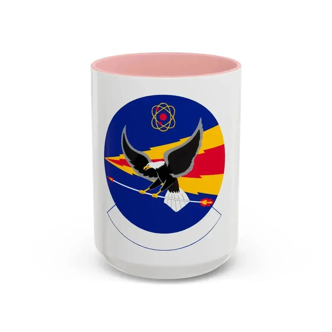 355 Component Maintenance Squadron ACC (U.S. Air Force) Accent Coffee Mug 15oz Pink - Go Mug Yourself