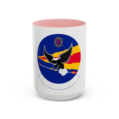 355 Component Maintenance Squadron ACC (U.S. Air Force) Accent Coffee Mug 15oz Pink - Go Mug Yourself